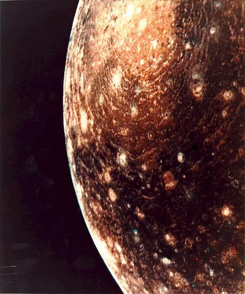 Voyager's picture of Callisto 