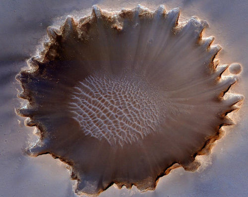 Victoria Crater Mars 