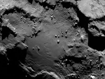 Comet surface - ESA