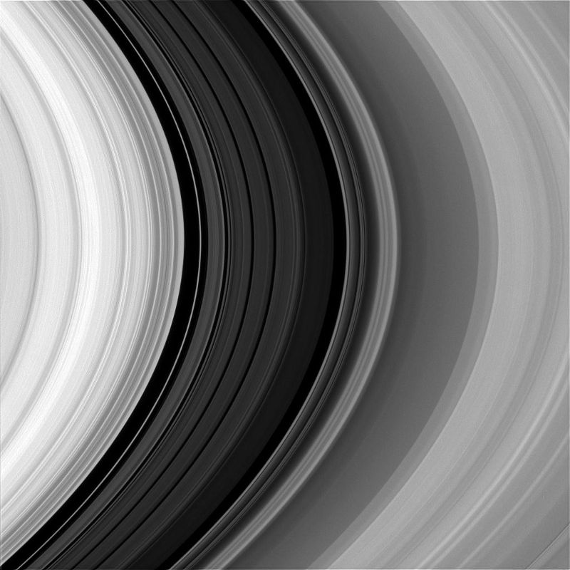 Cassini provides us with this look at the rings of Saturn