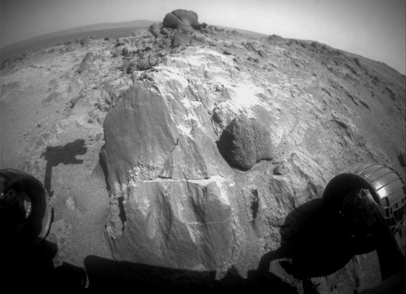 Mars Exploration Rover Opportunity to study rock